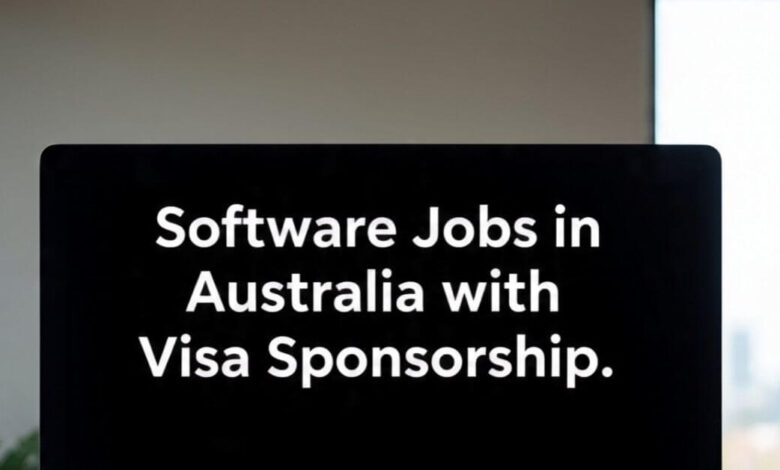 Software Jobs in Australia with Visa Sponsorship