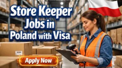 Store Keeper Jobs in Poland with Visa