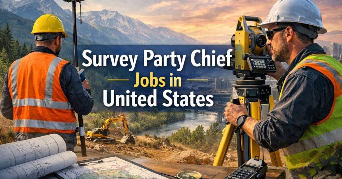 Survey Party Chief Jobs in United States