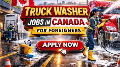 Truck Washer Jobs in Canada For Foreigners