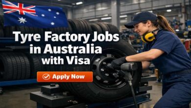 Tyre Factory Jobs in Australia with Visa