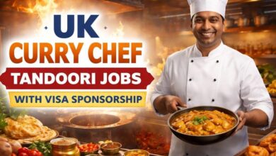 UK Curry Chef Tandoori Jobs with Visa Sponsorship