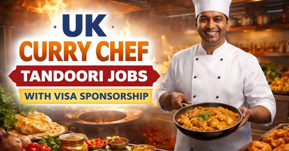 UK Curry Chef Tandoori Jobs with Visa Sponsorship