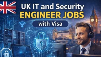 UK IT and Security Engineer Jobs with Visa
