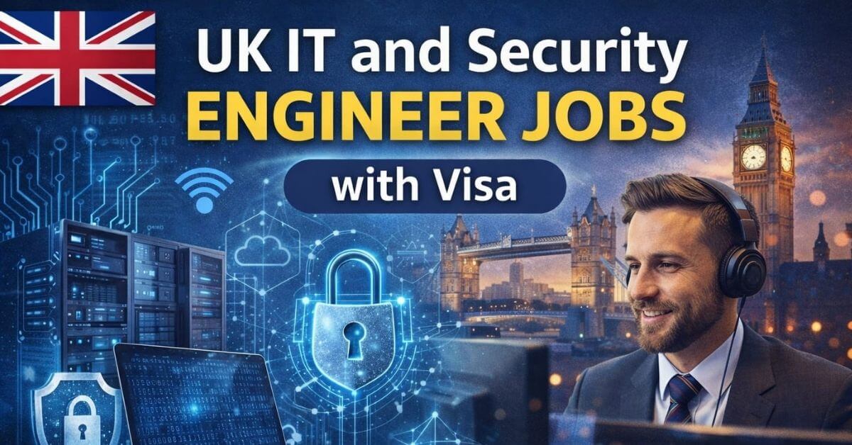 UK IT and Security Engineer Jobs with Visa