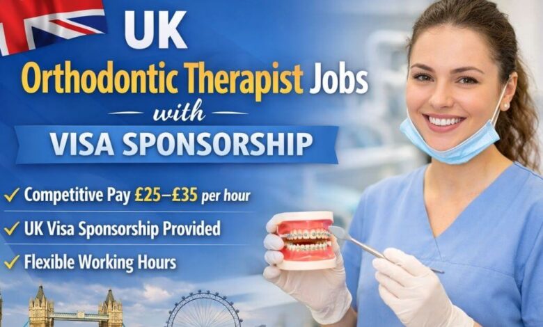 UK Orthodontic Therapist Jobs with Visa Sponsorship