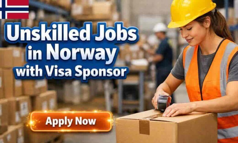 Unskilled Jobs in Norway with Visa Sponsor