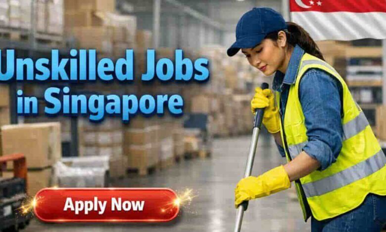Unskilled Jobs in Singapore
