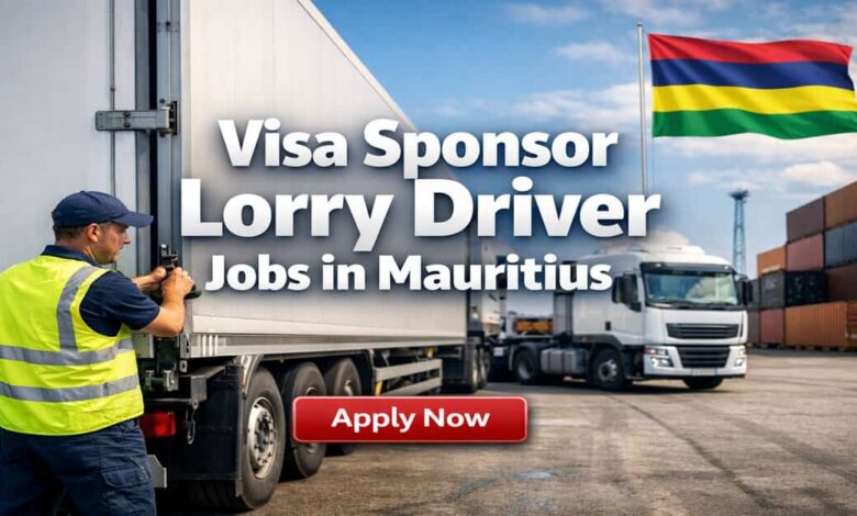 Visa Sponsor Lorry Driver Jobs in Mauritius
