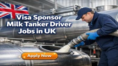 Visa Sponsor Milk Tanker Driver Jobs in UK