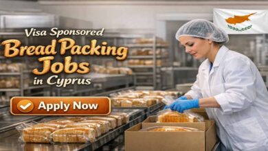 Visa Sponsored Bread Packing Jobs in Cyprus