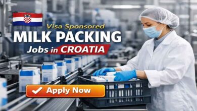 Visa Sponsored Milk Packing Jobs in Croatia
