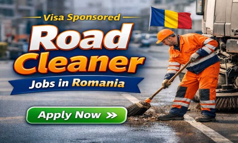 Visa Sponsored Road Cleaner Jobs in Romania
