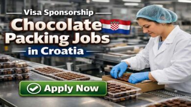 Visa Sponsorship Chocolate Packing Jobs in Croatia