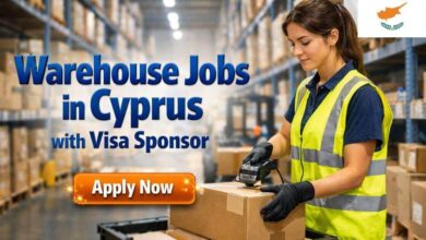 Warehouse Jobs in Cyprus with Visa Sponsor