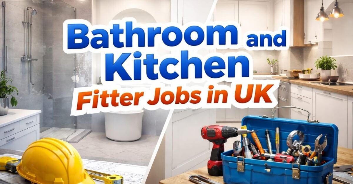 Bathroom and Kitchen Fitter Jobs in UK