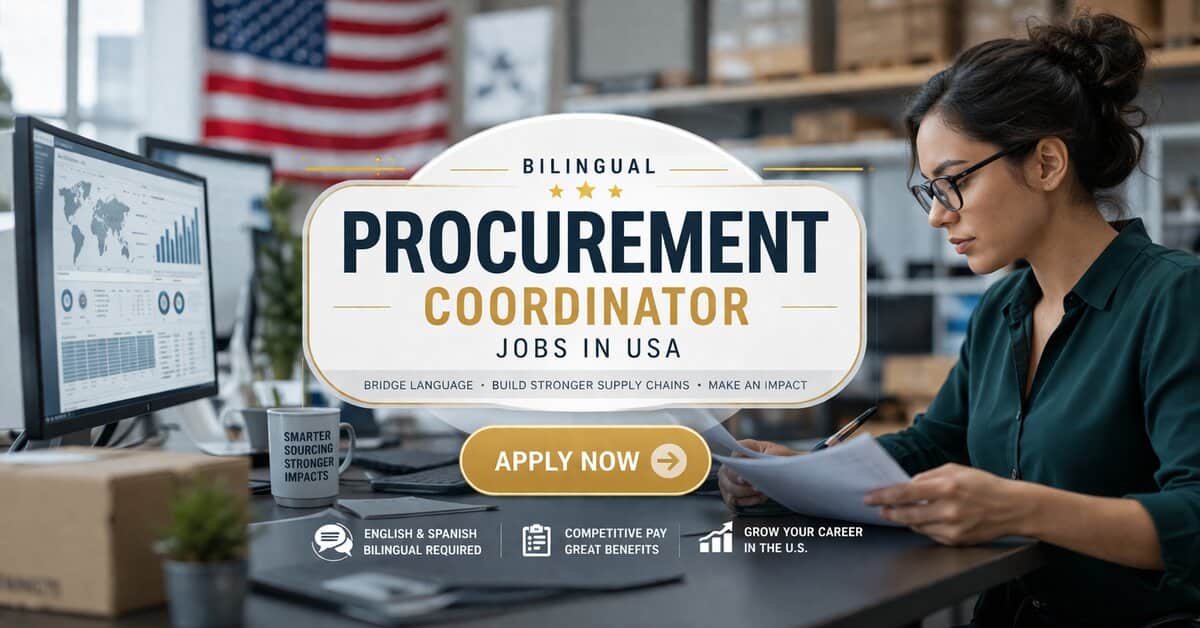 Bilingual Procurement Coordinator Jobs in USA