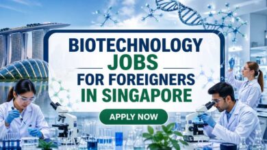Biotechnology Jobs For Foreigners in Singapore