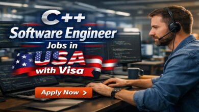 C++ Software Engineer Jobs in USA with Visa