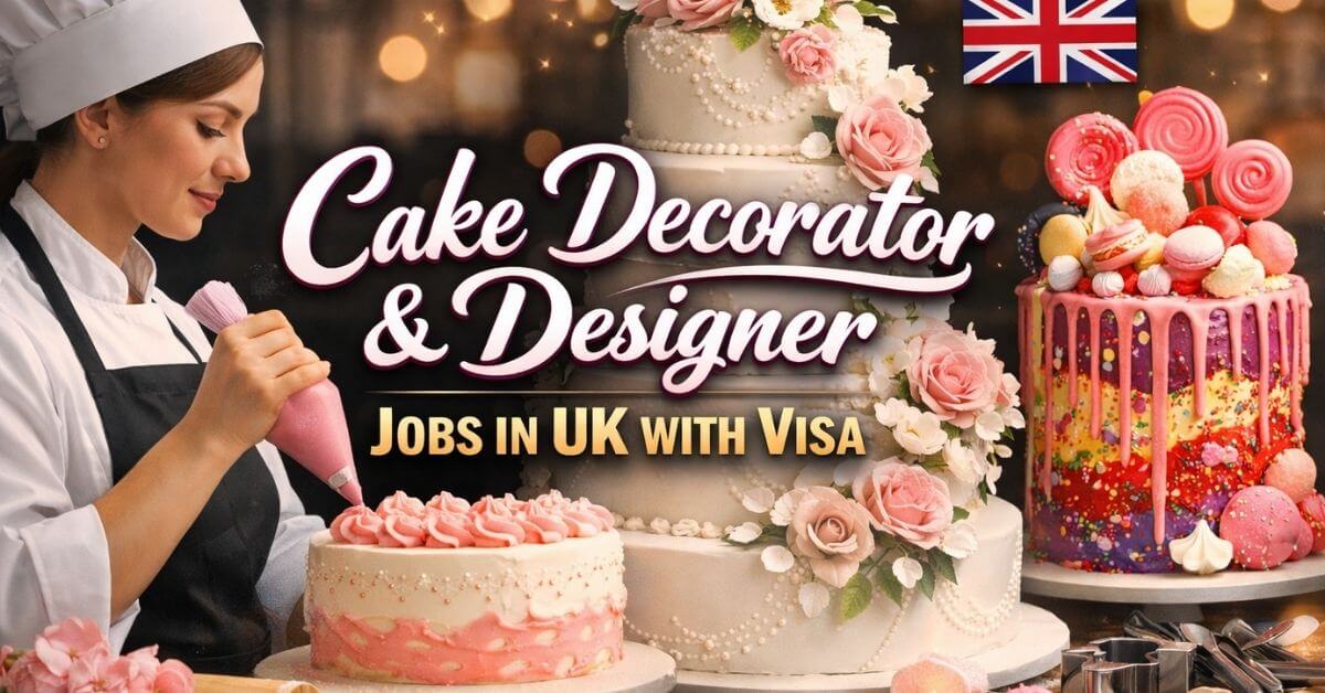 Cake Decorator and Designer Jobs in UK with Visa