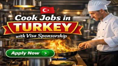 Cook Jobs in Turkey with Visa Sponsorship