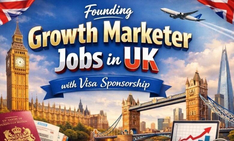 Founding Growth Marketer Jobs in UK with Visa Sponsorship