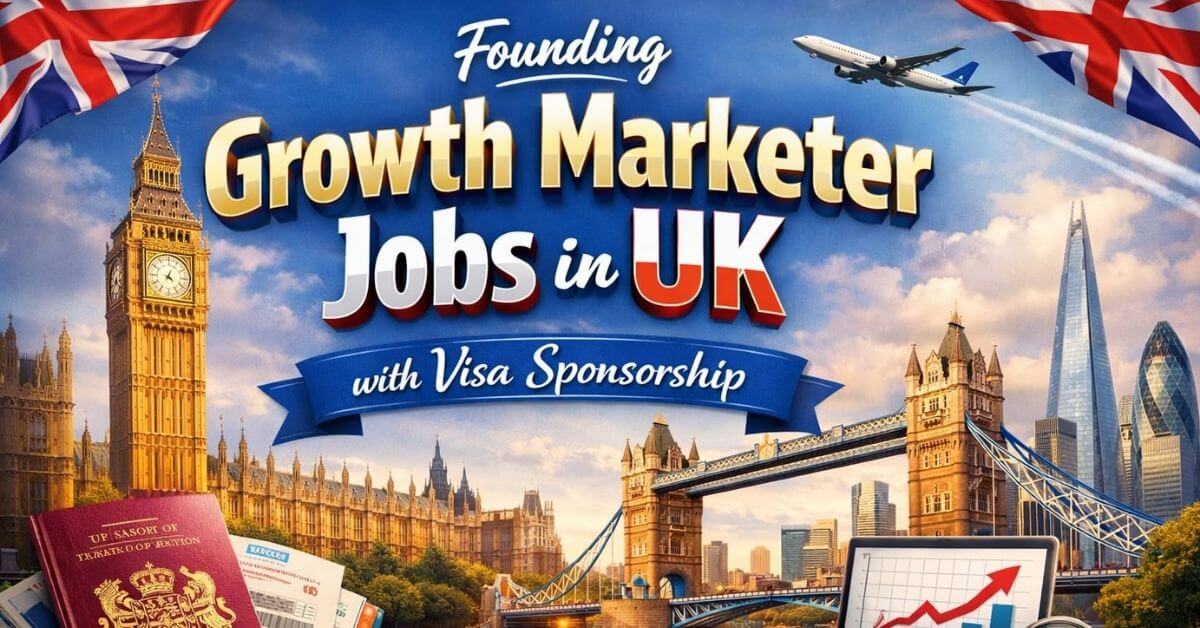 Founding Growth Marketer Jobs in UK with Visa Sponsorship