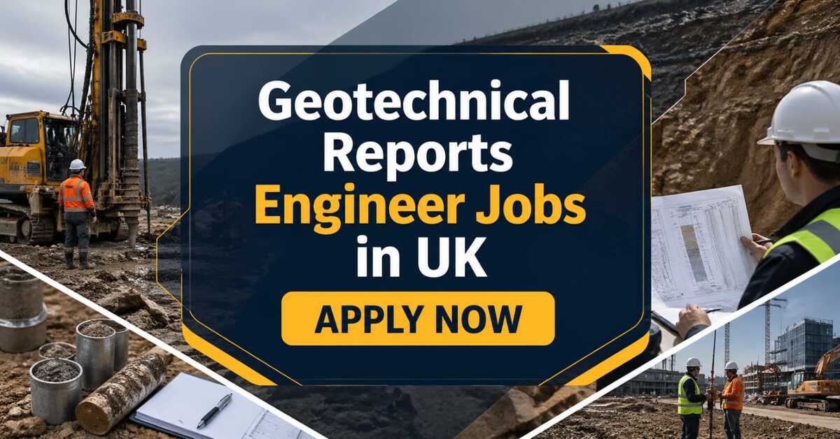 Geotechnical Reports Engineer Jobs in UK