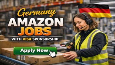Germany Amazon Jobs with Visa Sponsorship