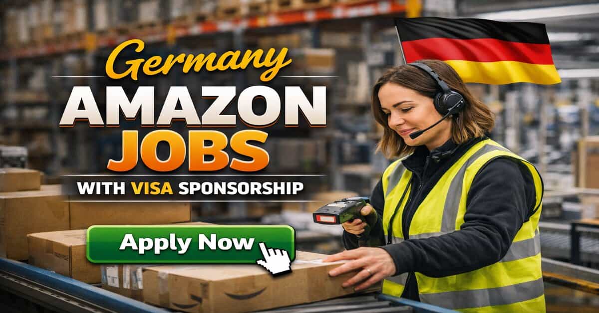 Germany Amazon Jobs with Visa Sponsorship