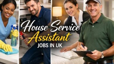 House Service Assistant Jobs in UK
