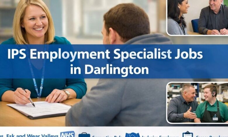 IPS Employment Specialist Jobs in Darlington