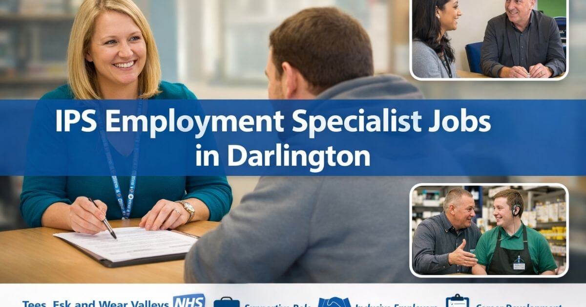 IPS Employment Specialist Jobs in Darlington