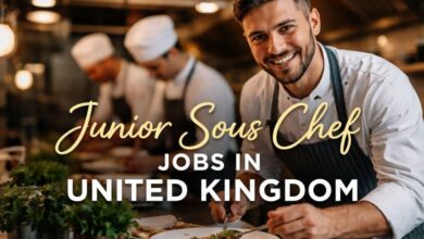Junior Sous Chef Jobs in United Kingdom