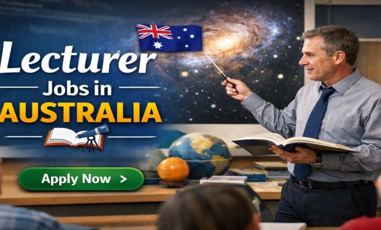 Lecturer Jobs in Australia