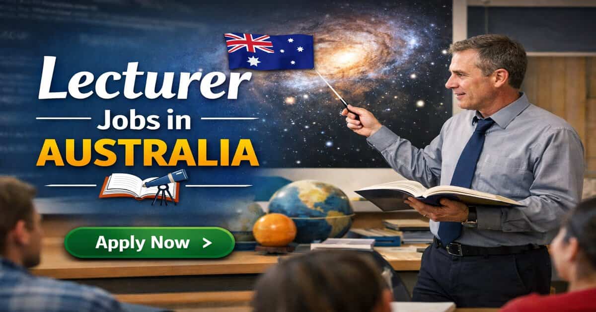 Lecturer Jobs in Australia