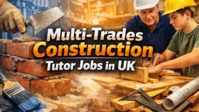 Multi-Trades Construction Tutor Jobs in UK