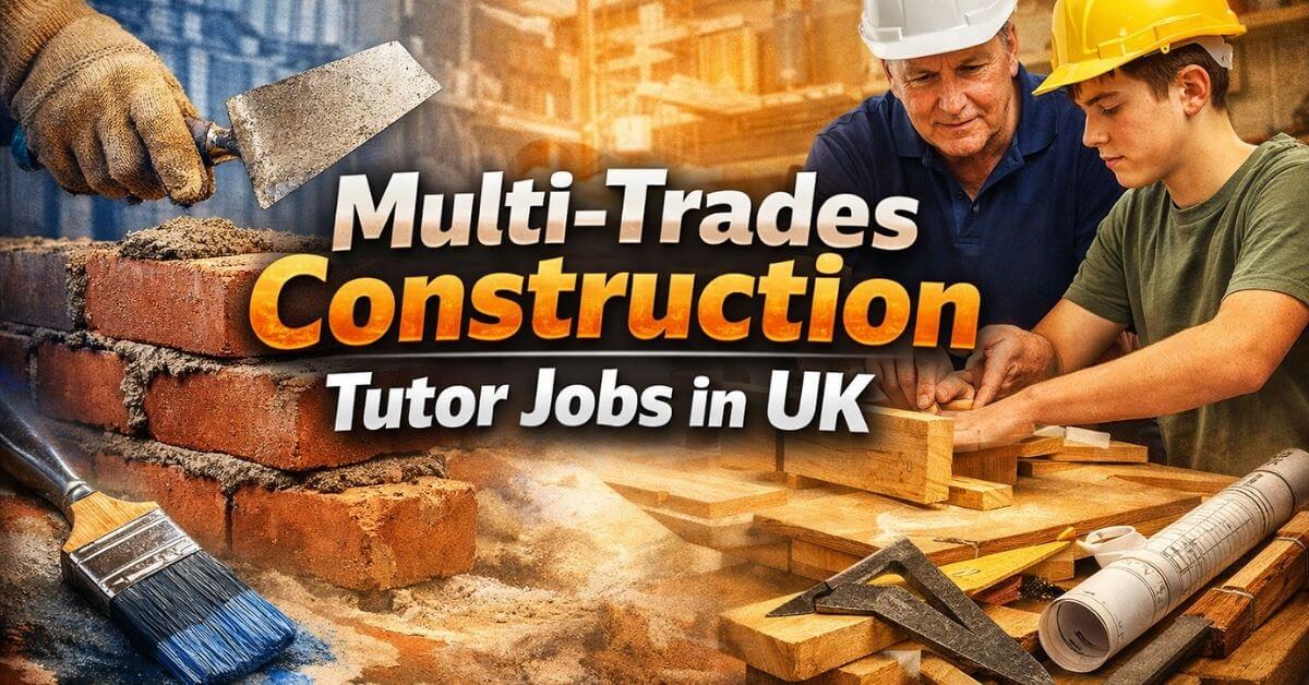 Multi-Trades Construction Tutor Jobs in UK