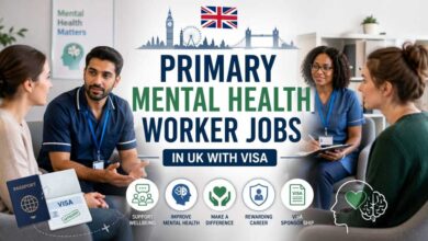 Primary Mental Health Worker Jobs in UK with Visa