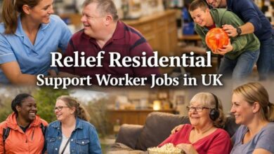 Relief Residential Support Worker Jobs in UK