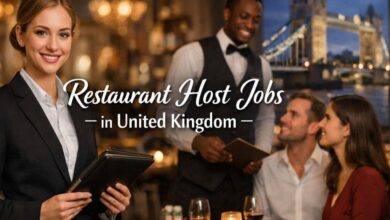 Restaurant Host Jobs in United Kingdom