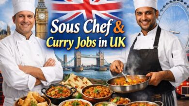 Sous Chef and Curry Jobs in UK