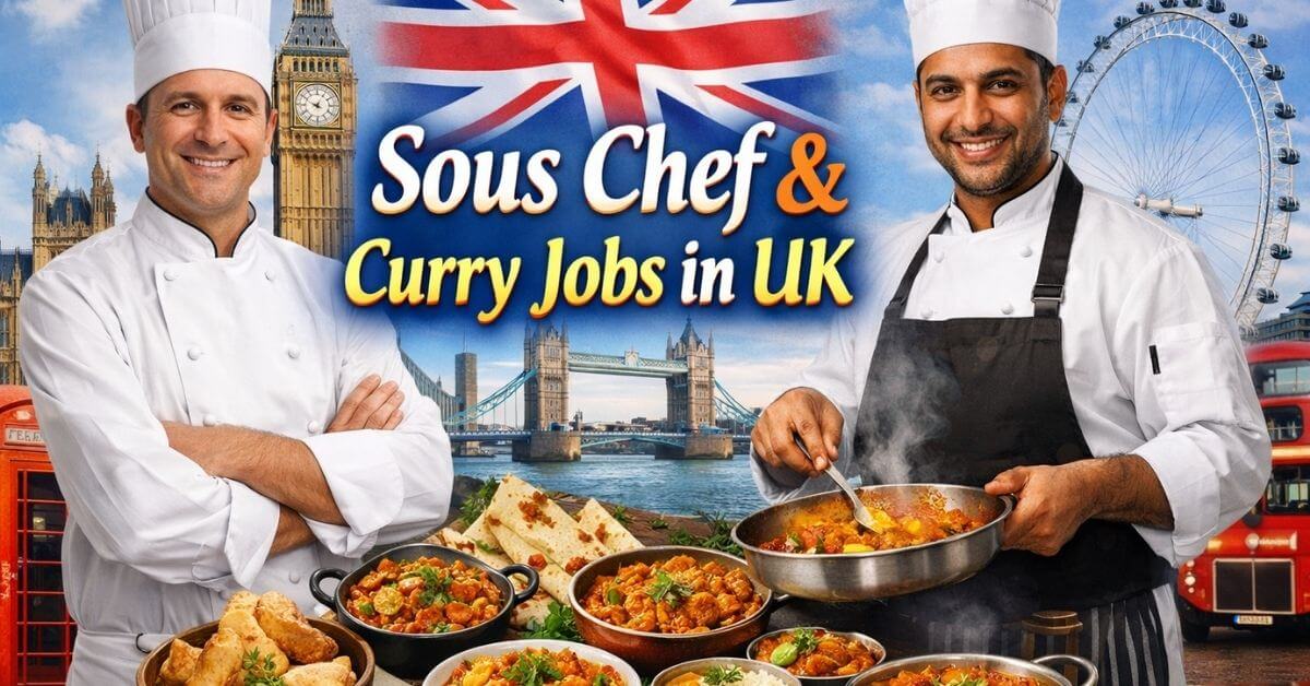 Sous Chef and Curry Jobs in UK