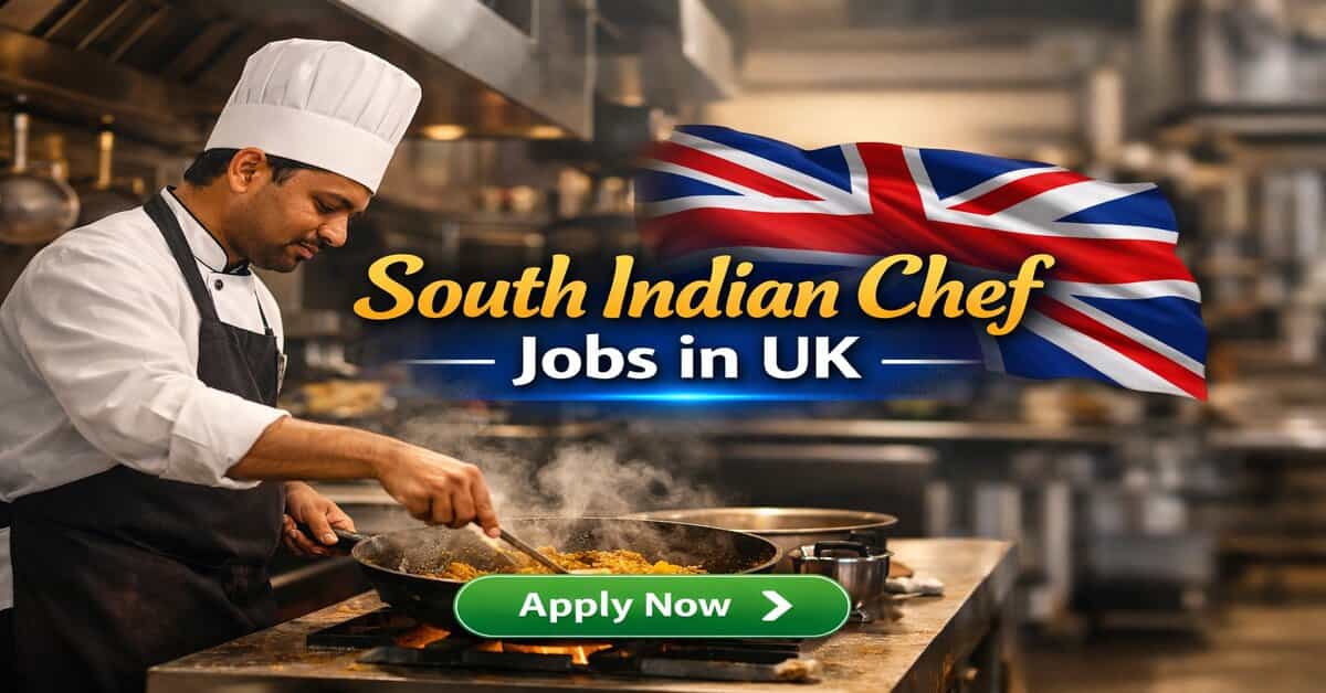 South Indian Chef Jobs in UK