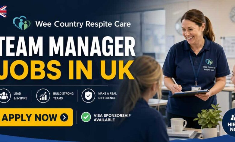 Team Manager Jobs in UK