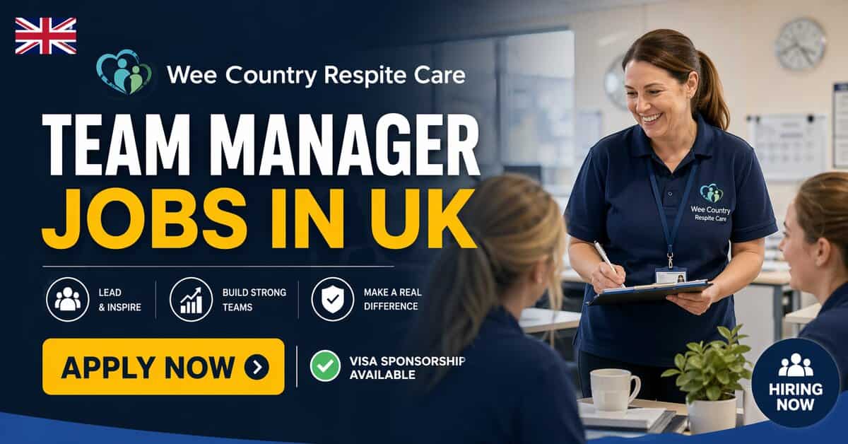 Team Manager Jobs in UK