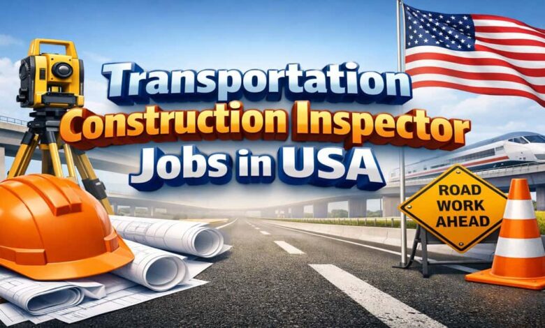 Transportation Construction Inspector Jobs in USA