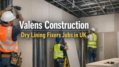Valens Construction Dry Lining Fixers Jobs in UK