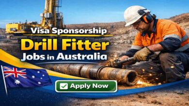 Visa Sponsorship Drill Fitter Jobs in Australia
