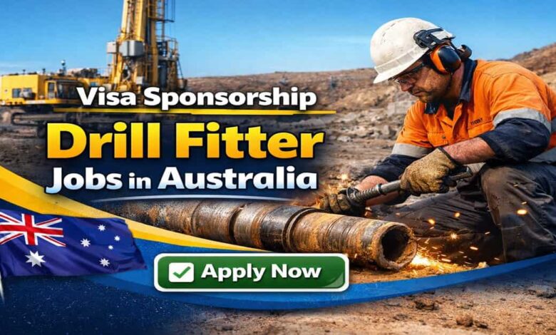 Visa Sponsorship Drill Fitter Jobs in Australia